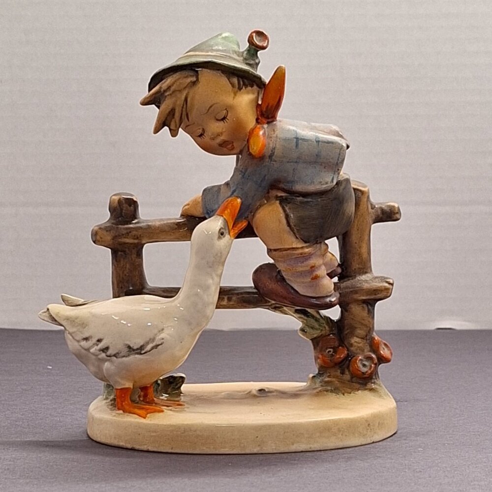 Early Hummel Barnyard Hero Figurine 1930's